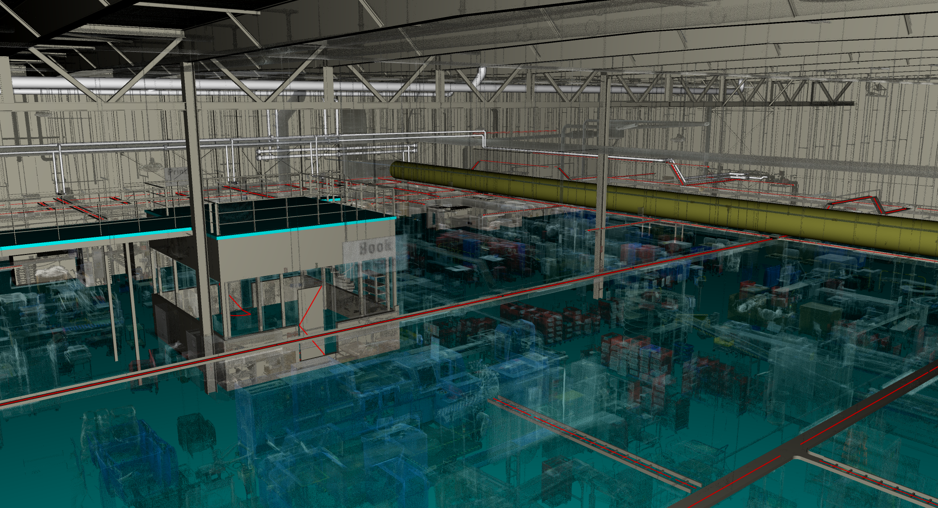 3D-model-factory-bedrijfshal-herinrichting-laserscanning-asset-management-leap3d-productiehal