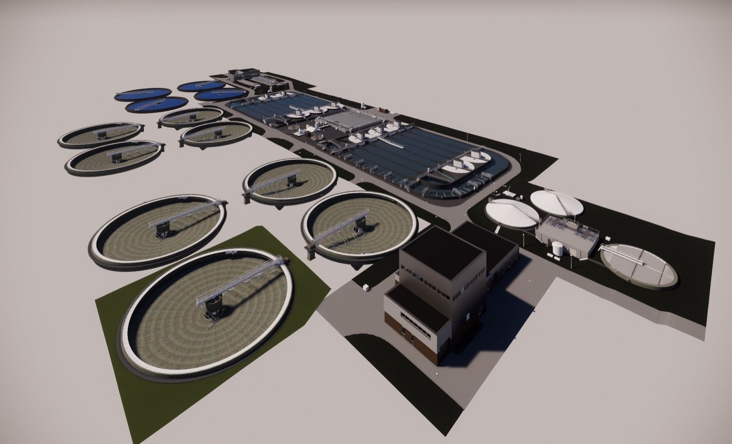 RWZI-Ooijen-waterschap-laserscanning-3D-BIM-model-drone-leap3d