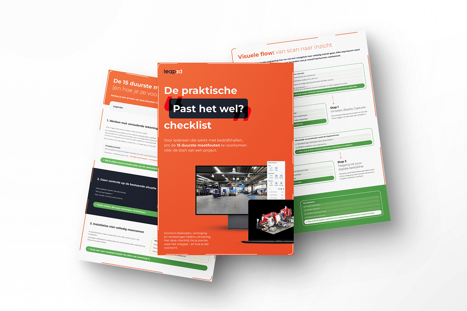 De praktische past het wel checklist voor bedrijfshallen leap3d